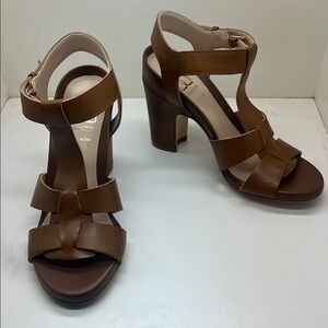 Mavette Italian Leather Heels Sandals Shoes 36